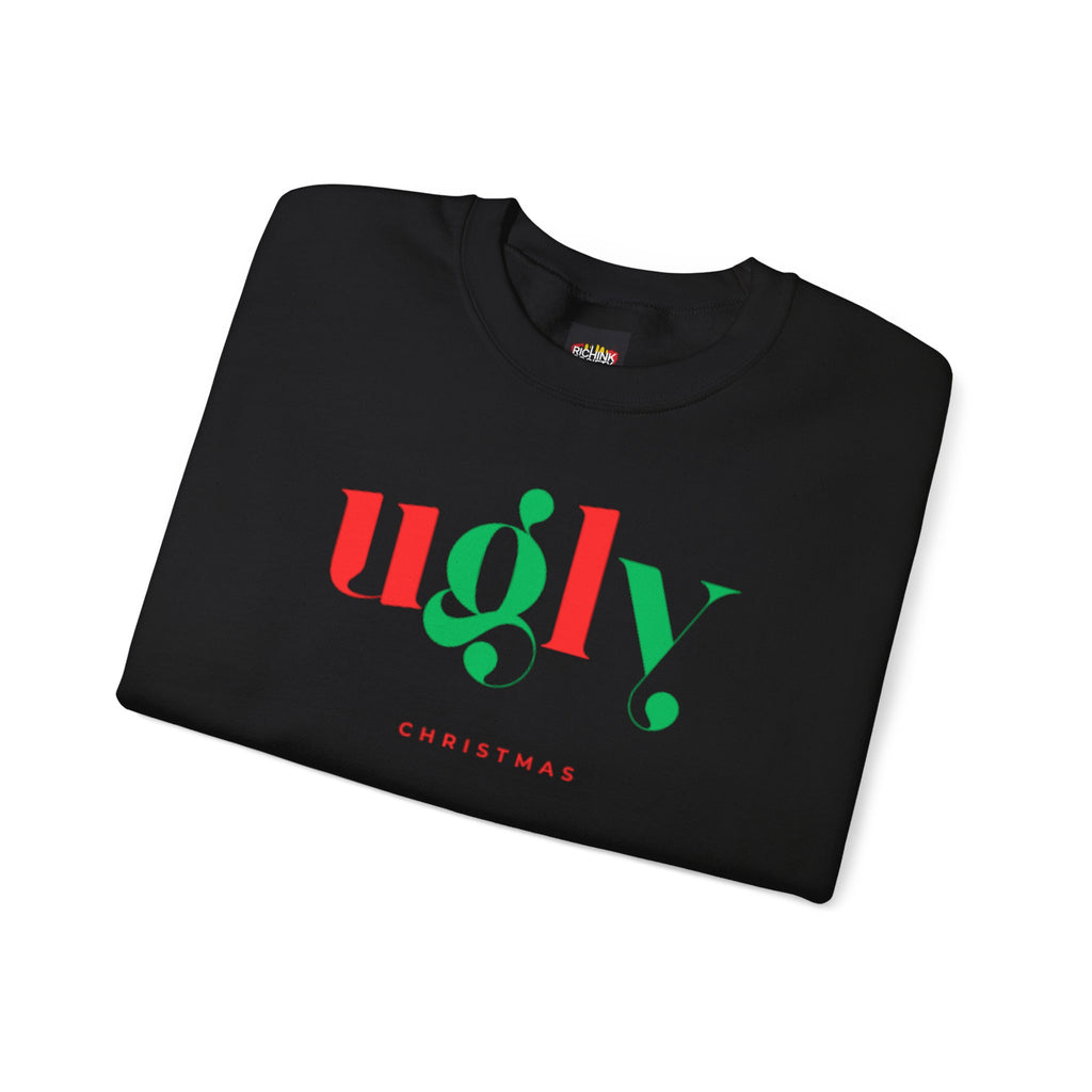Ugly Christmas Holiday Sweatshirt – Bold Streetwear Edition | Limited Holiday Drop by Rich Ink Society