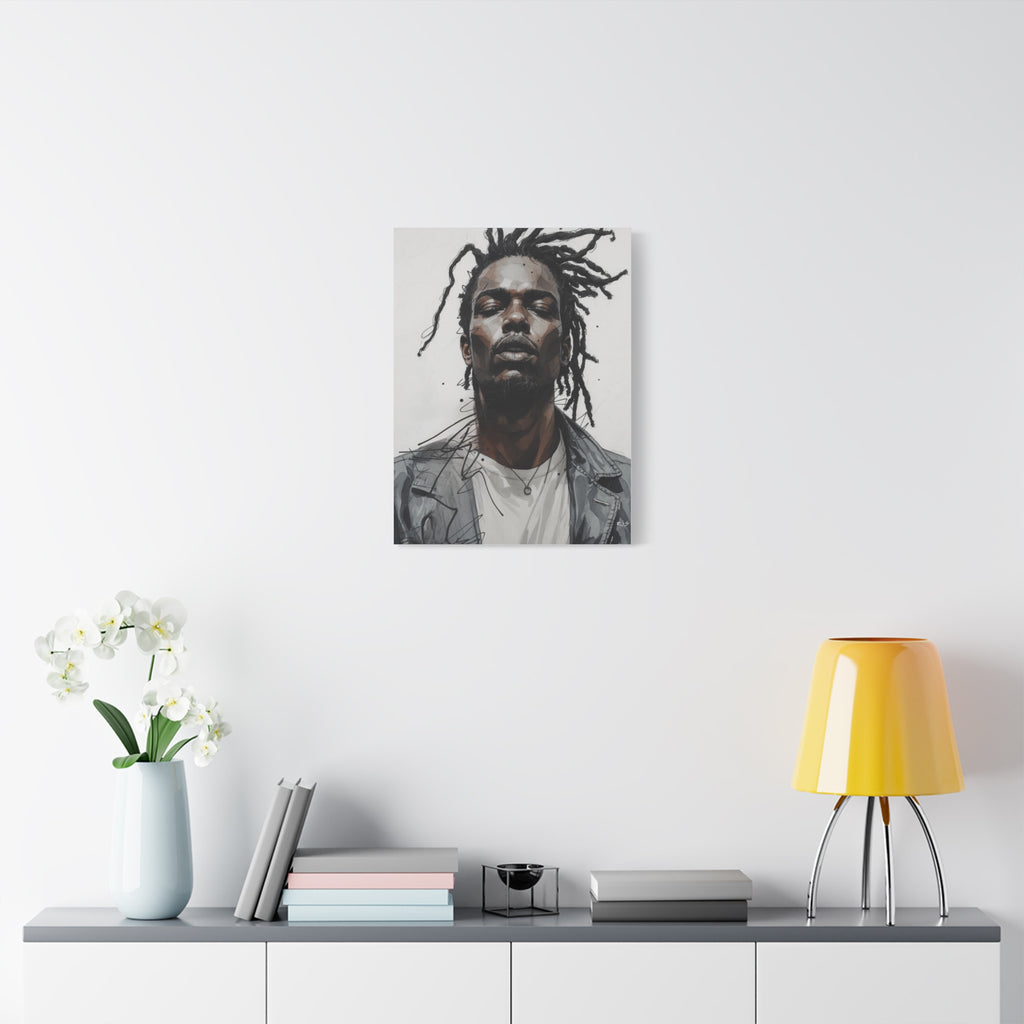 “Legacy in Motion” Canvas Art – Rich Ink Society Fine Urban Portrait