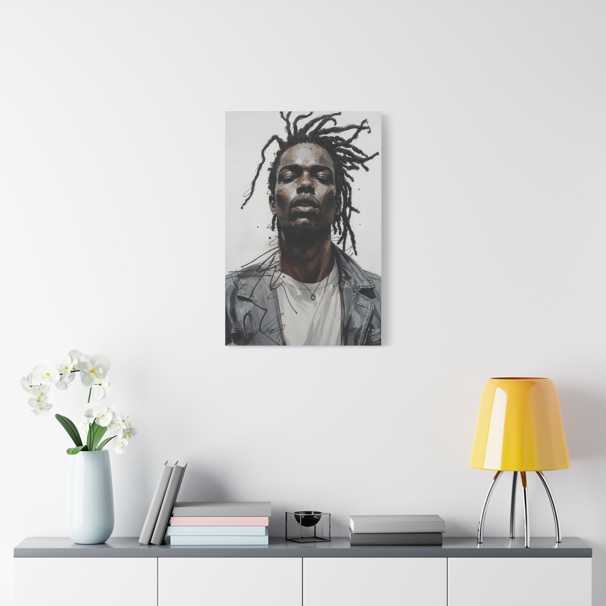 “Legacy in Motion” Canvas Art – Rich Ink Society Fine Urban Portrait
