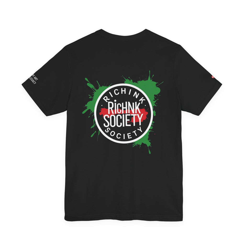 Black Luxury Streetwear Tee – Rich Ink Society