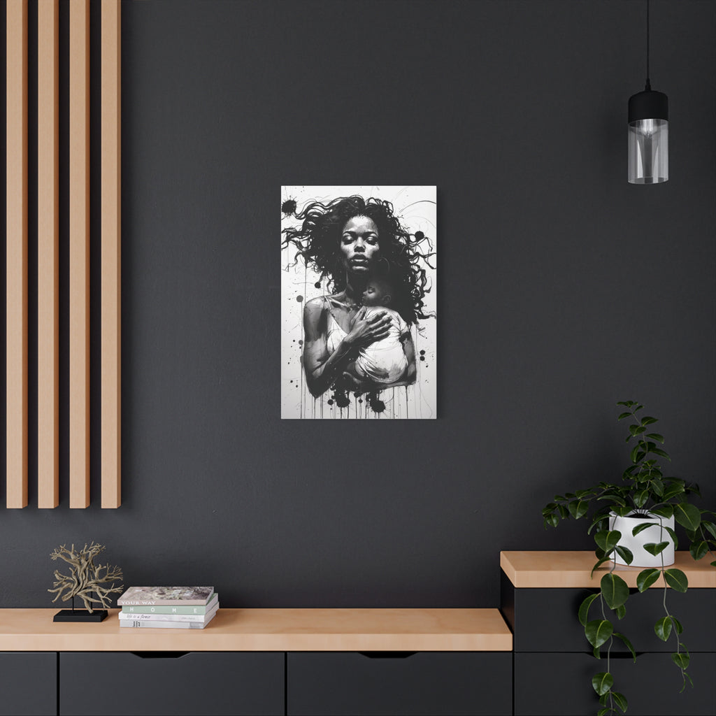 “Strength of a Mother” Canvas Art – Rich Ink Society Fine Urban Collection