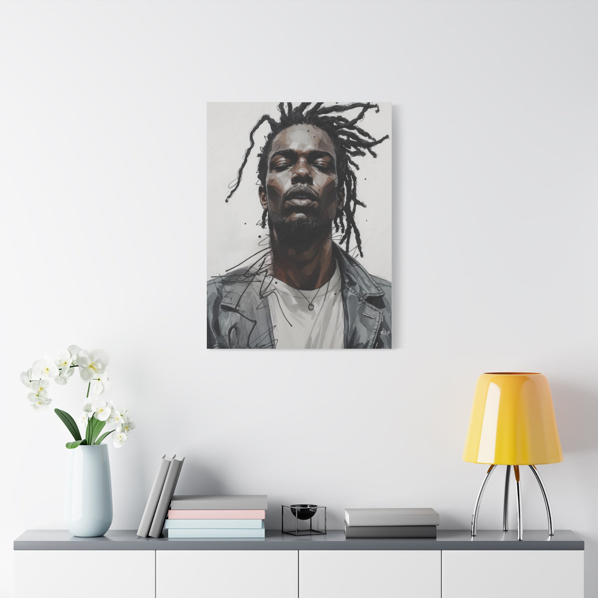 “Legacy in Motion” Canvas Art – Rich Ink Society Fine Urban Portrait
