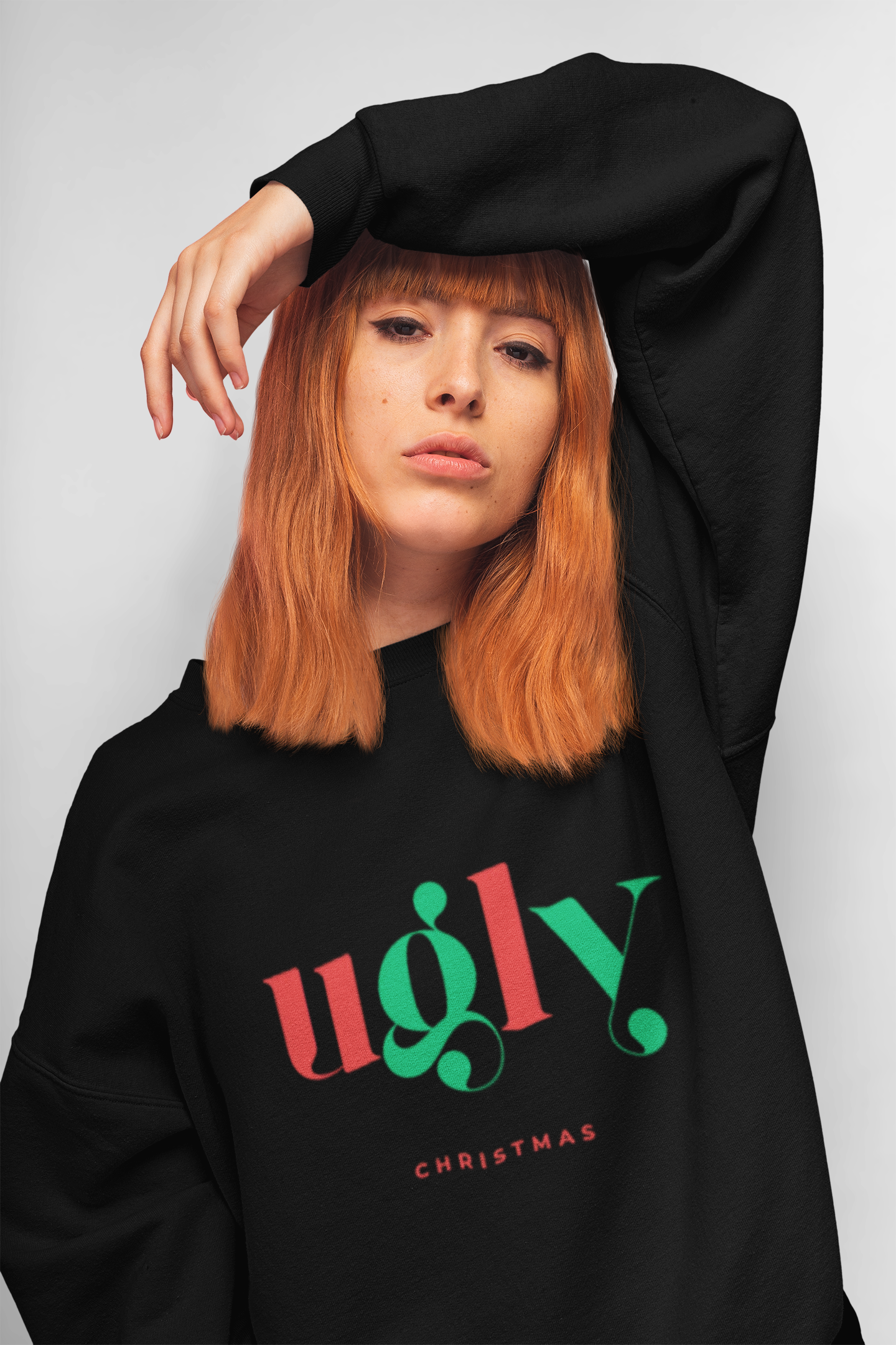 Ugly Christmas Holiday Sweatshirt – Bold Streetwear Edition | Limited Holiday Drop by Rich Ink Society