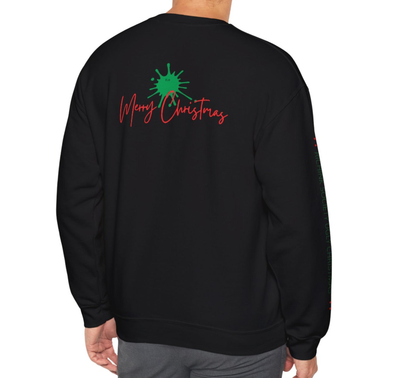 Ugly Christmas Holiday Sweatshirt – Bold Streetwear Edition | Limited Holiday Drop by Rich Ink Society