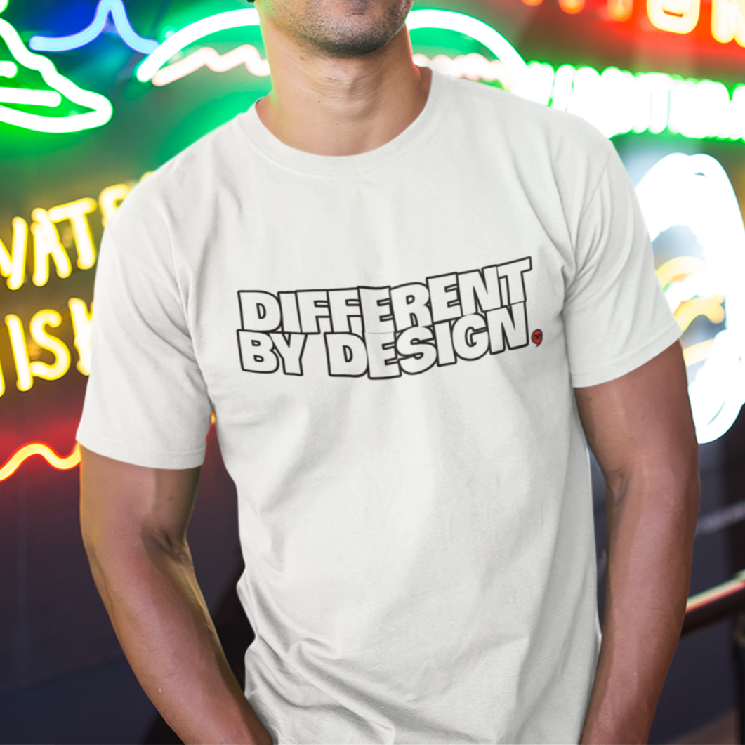 Rich Ink Society “Different By Design” Tee – Chase Dreams. Create Legacy.  Unisex Jersey Tee