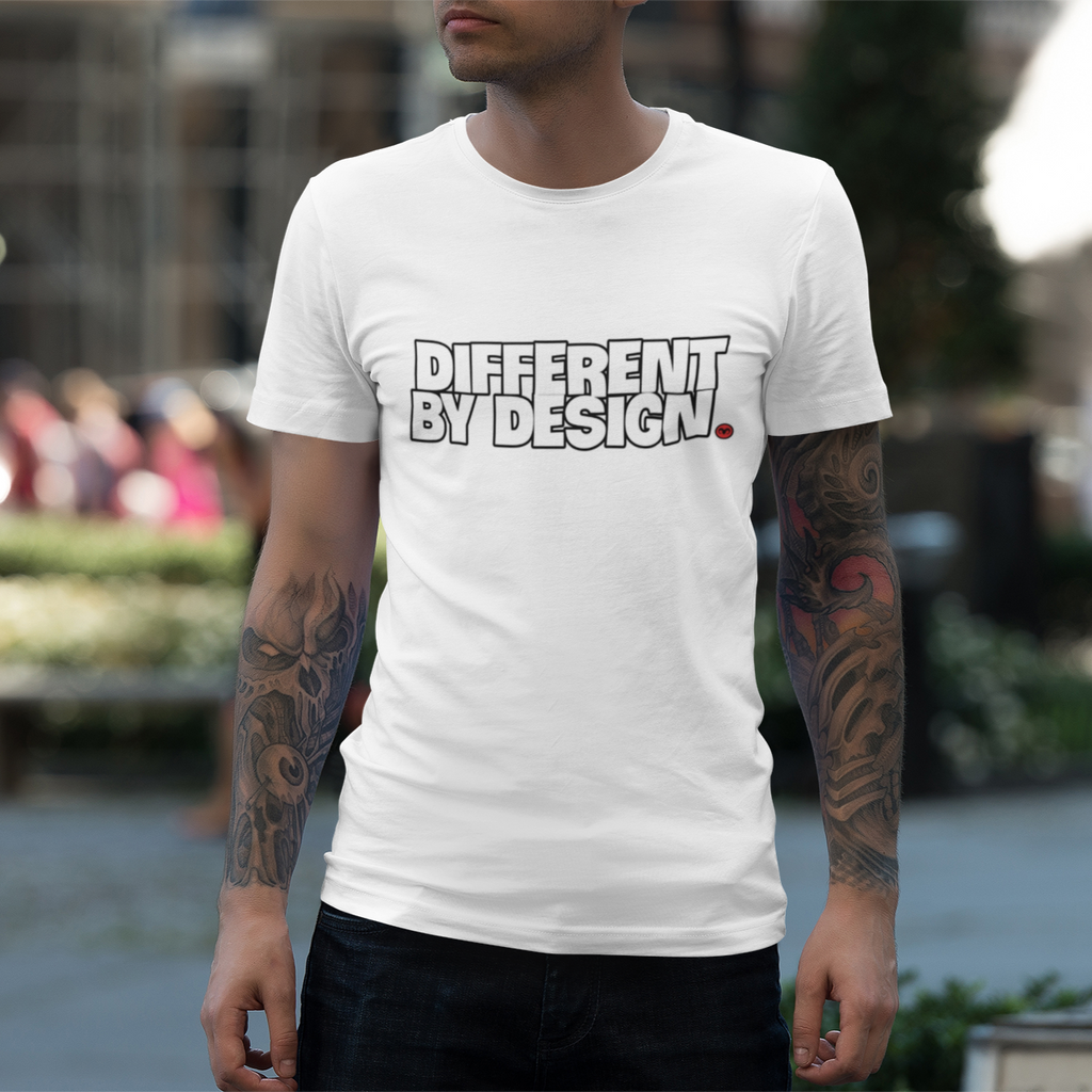 Rich Ink Society “Different By Design” Tee – Chase Dreams. Create Legacy.  Unisex Jersey Tee