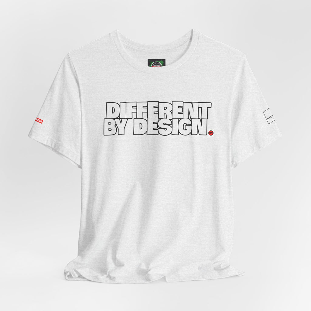Rich Ink Society “Different By Design” Tee – Chase Dreams. Create Legacy.  Unisex Jersey Tee