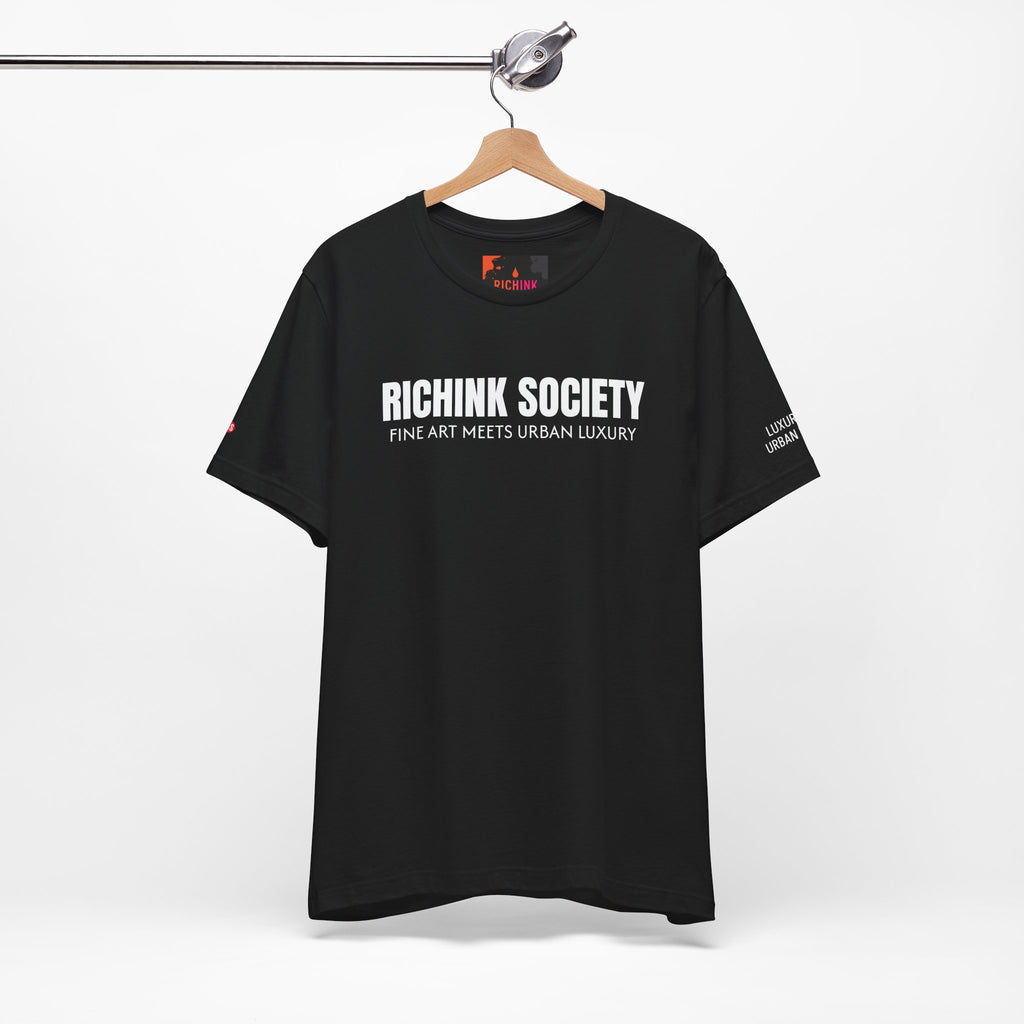 Black Luxury Streetwear Tee – Rich Ink Society