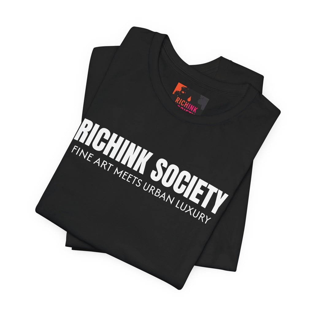 Black Luxury Streetwear Tee – Rich Ink Society