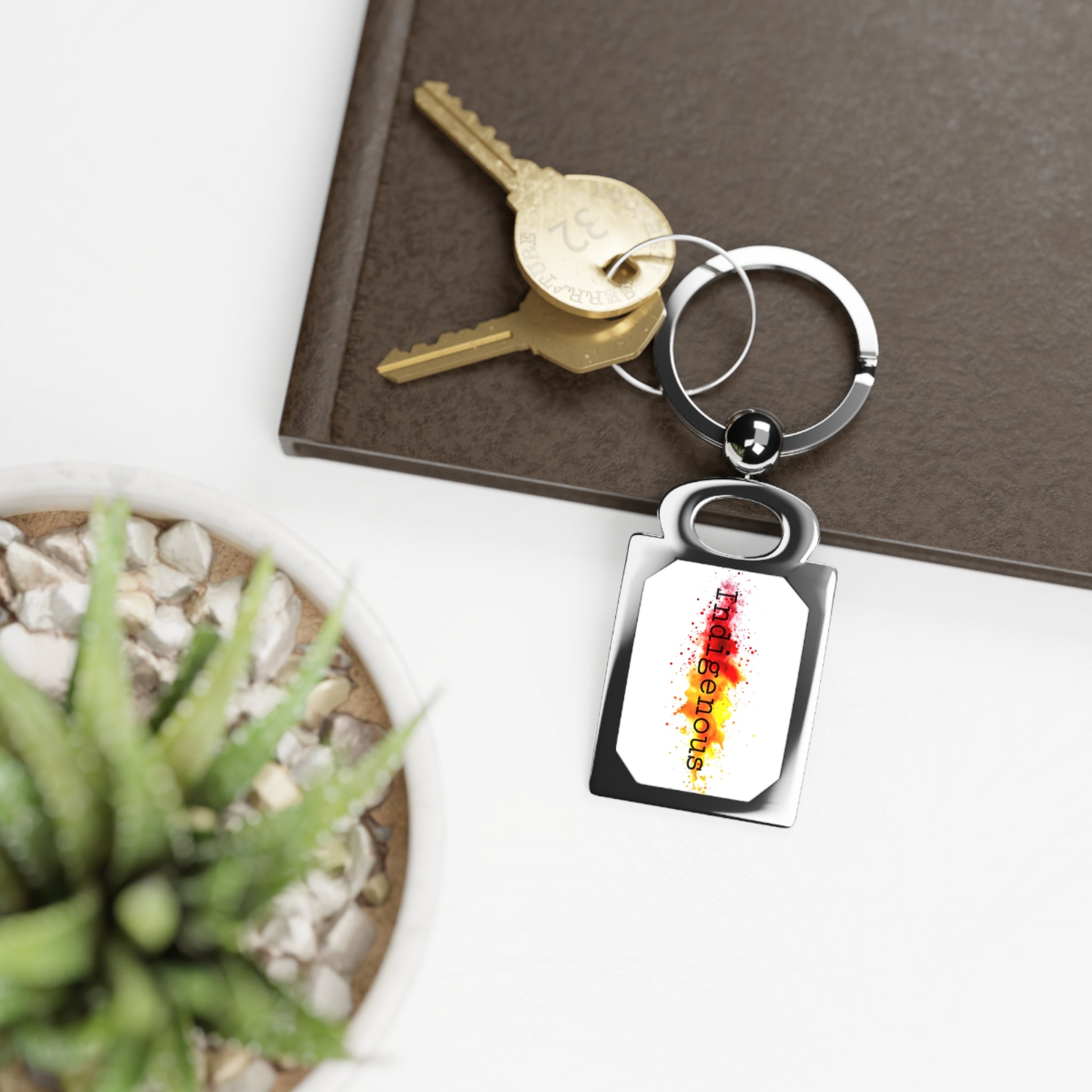 Rich Ink Society | Indigenous Keyring Tag – Cultural Pride Accessory