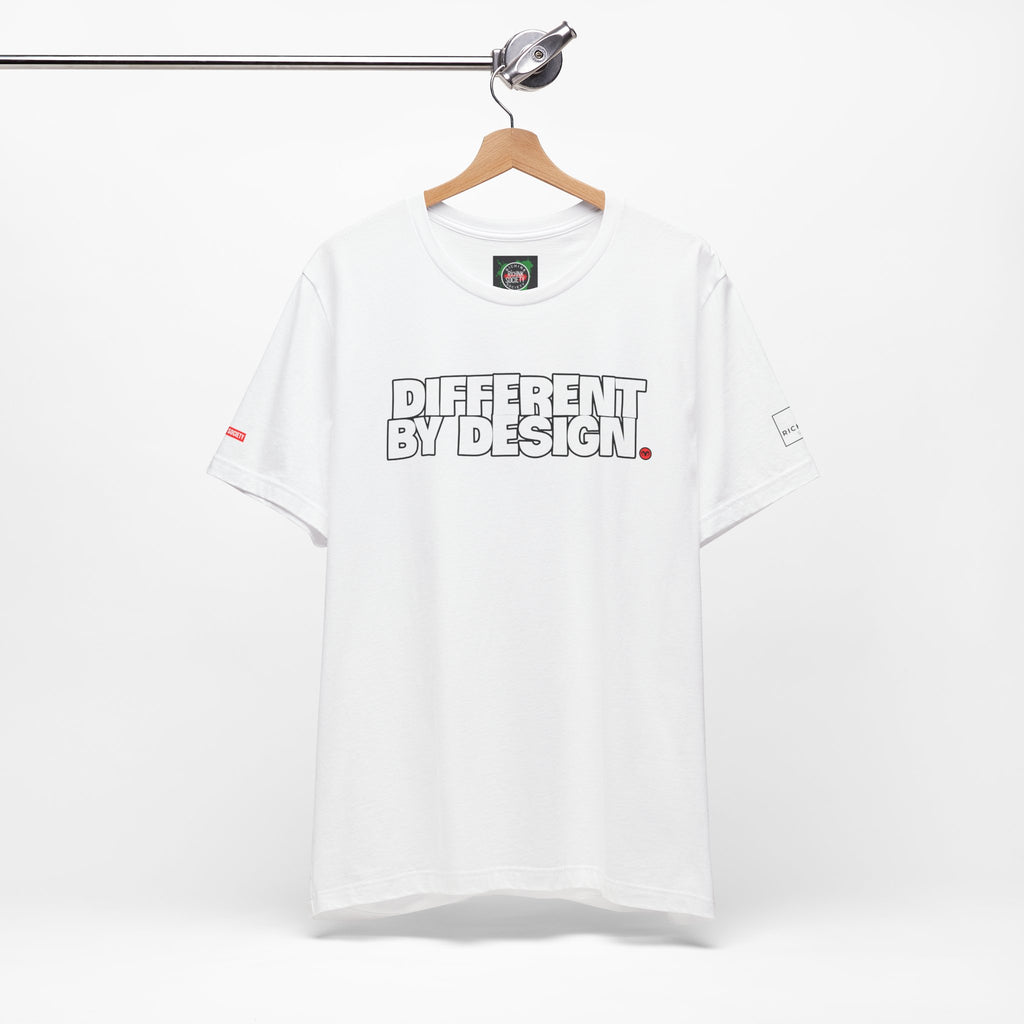 Rich Ink Society “Different By Design” Tee – Chase Dreams. Create Legacy.  Unisex Jersey Tee