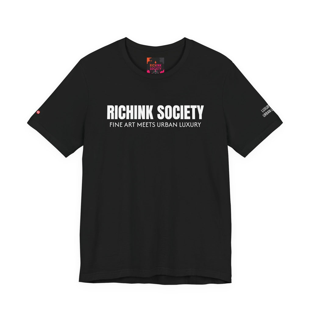 Black Luxury Streetwear Tee – Rich Ink Society