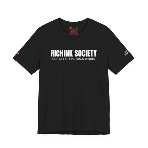 Black Luxury Streetwear Tee – Rich Ink Society