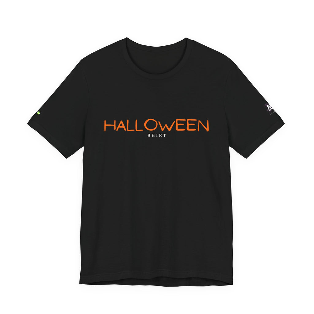 Halloween Unisex Short Sleeve Tee - Spooky Vibes, Graphic T-shirt, Fall Fashion, Trick-or-Treat, RichInk Society Holiday Apparel